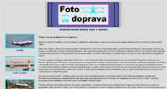 Desktop Screenshot of fotodoprava.com